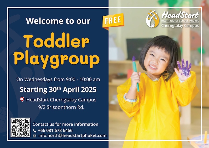 HeadStart International School Chaofah City Campus - FREE Toddler Playgroup