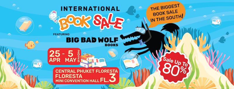 International Book Sale at Central Phuket