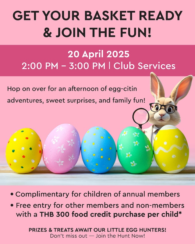 Thanyapura Phuket Sports and Health Resort - EASTER EGG HUNT