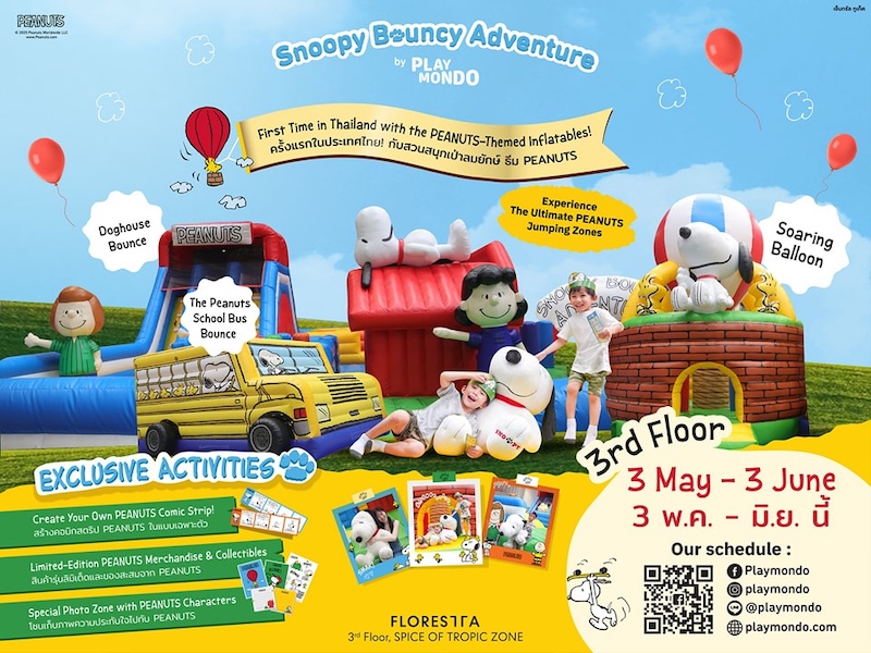 Playmondo - Snoopy Bouncy Adventure 2025