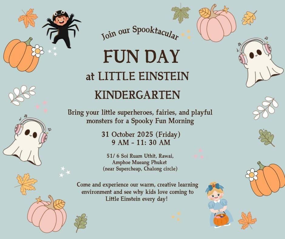 Little Einstein Kindergarten Phuket Halloween Fun Day Little Einstein Kindergarten Phuket Halloween Fun Day