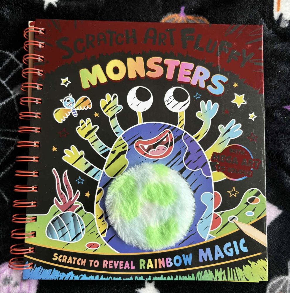 Monster Scratch Book