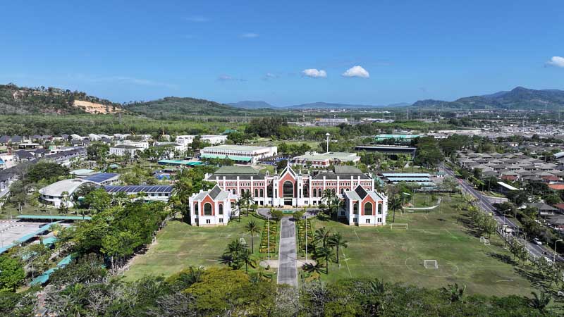 BISP - aerial view of campus