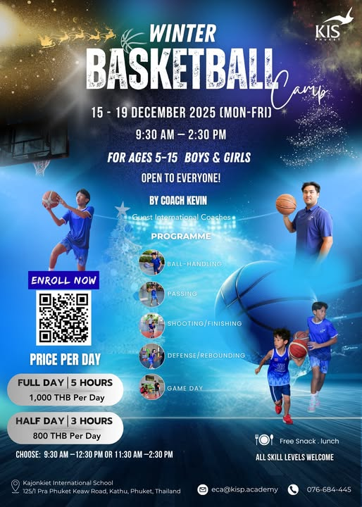 Kajonkiet International School Basketball Camp