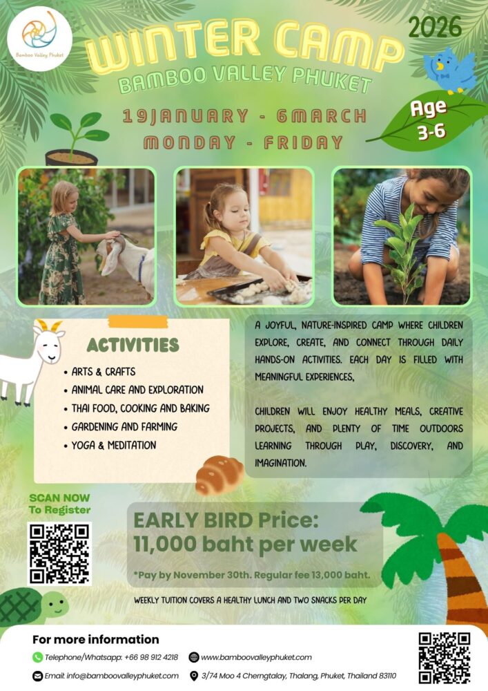 Bamboo Valley Phuket Winter Camp