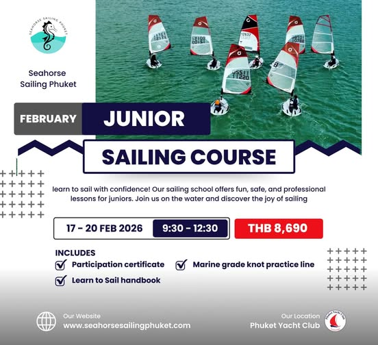 Seahorse Sailing Phuket Junior Sailing Course