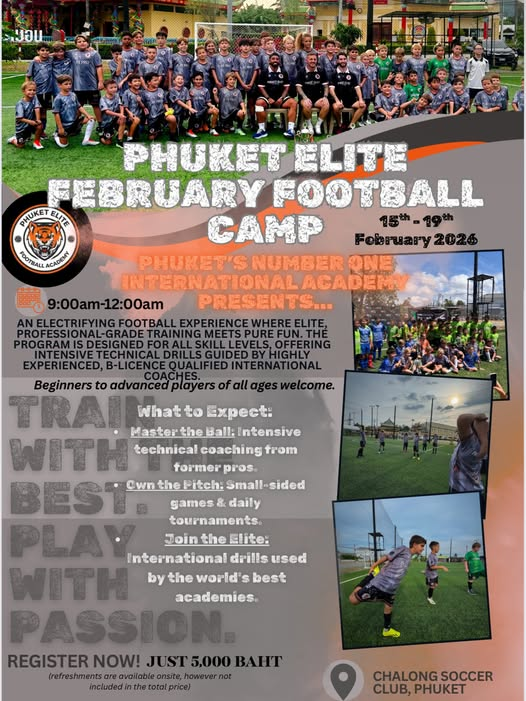 Phuket Elite International Academy Football Camp
