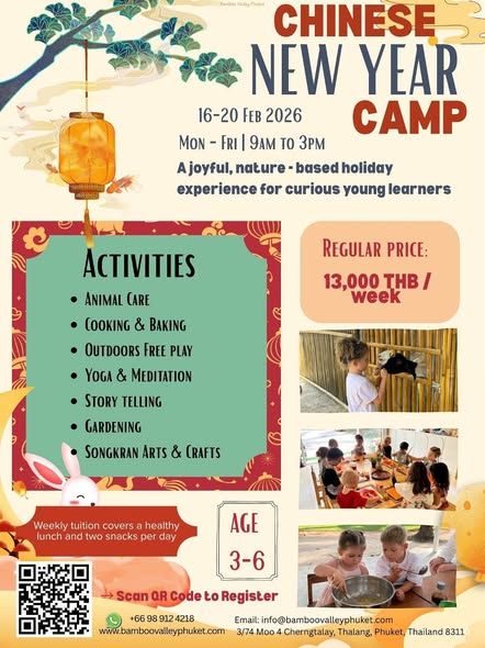 Bamboo Valley Phuket Chinese New Year Camp