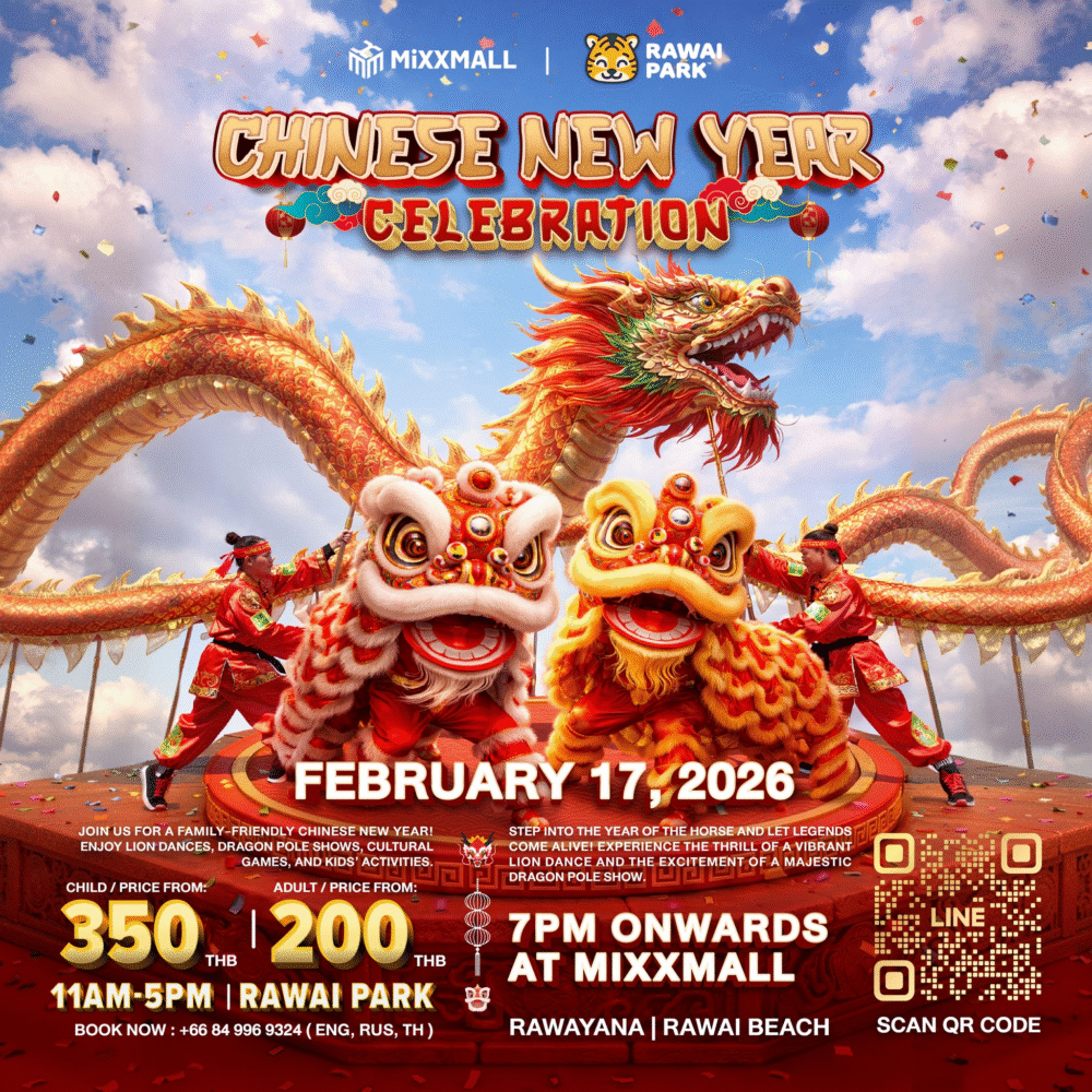 Mixxmall Rawayana & Rawai Park Chinese New Year 2026