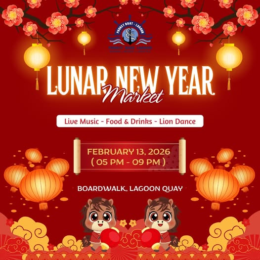 Phuket Boat Lagoon Lunar New Year Market