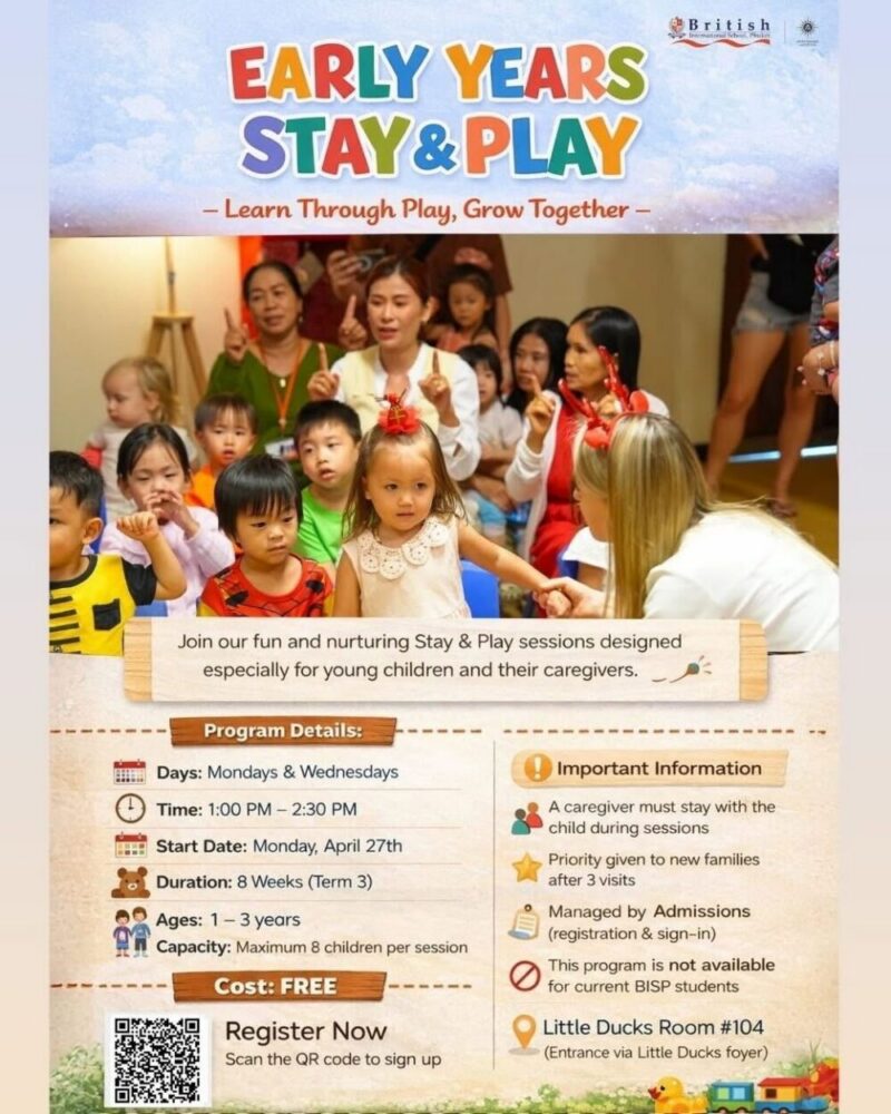BISP Early Years Stay & Play