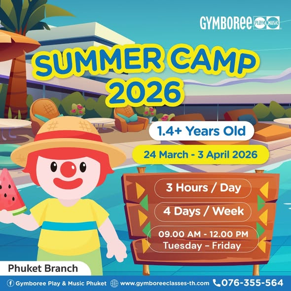 Gymboree Play & Music Phuket Summer Camp