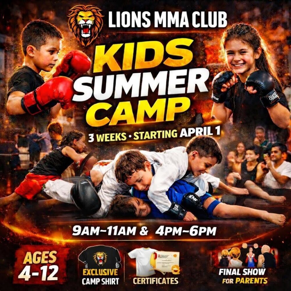 Lions MMA Club – Kids Summer Camp