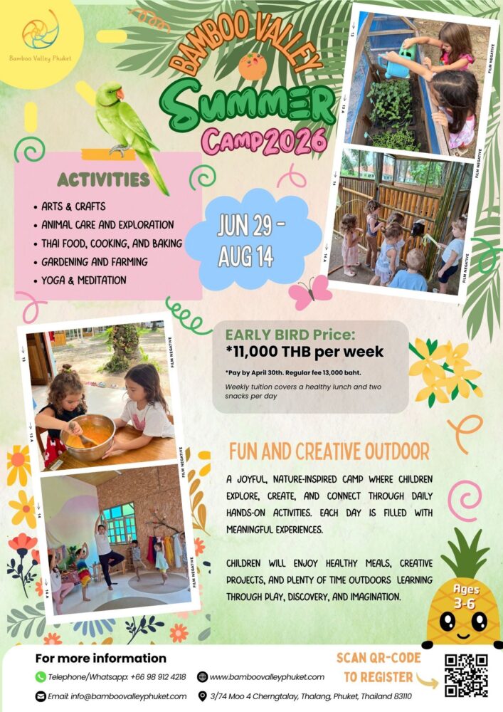 Bamboo Valley Phuket Summer Camp 2026