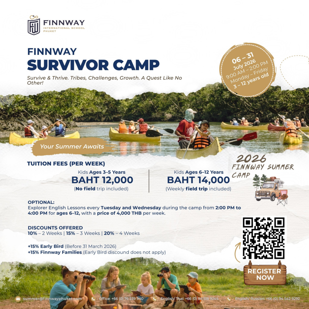 Finnway International School Phuket Survivor Camp