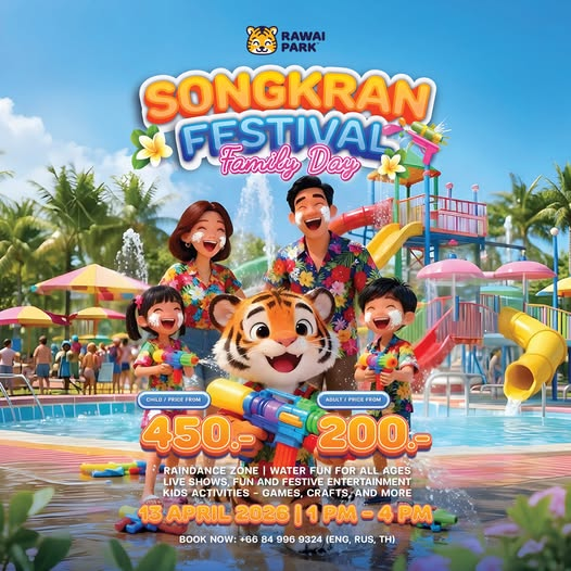Rawai Park Songkran Festival Family Day