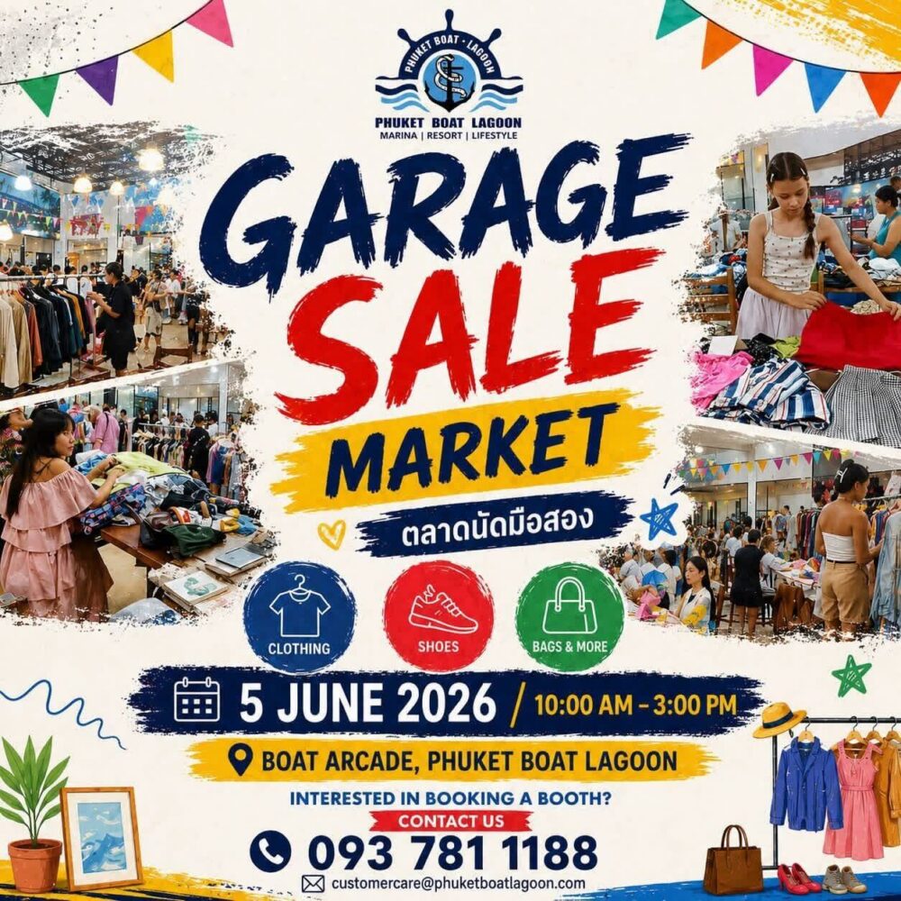 Phuket Boat Lagoon Garage Sale Market