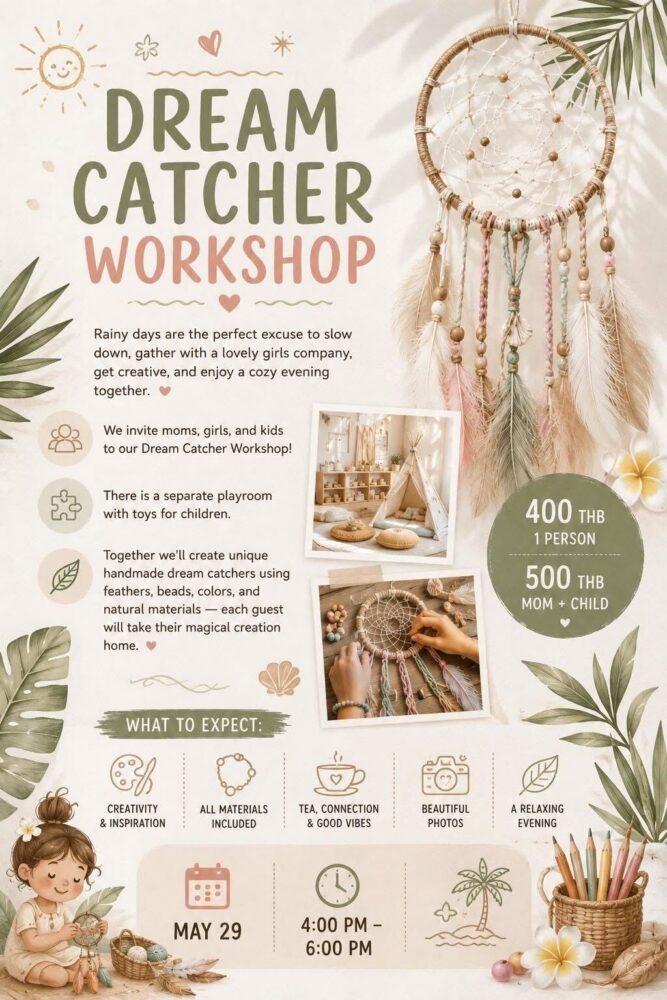 Smile Phuket Dreamcatcher Workshop