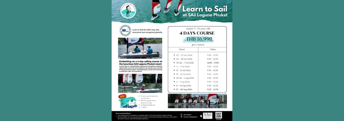 Seahorse Sailing Phuket Summer Sailing Courses 2026
