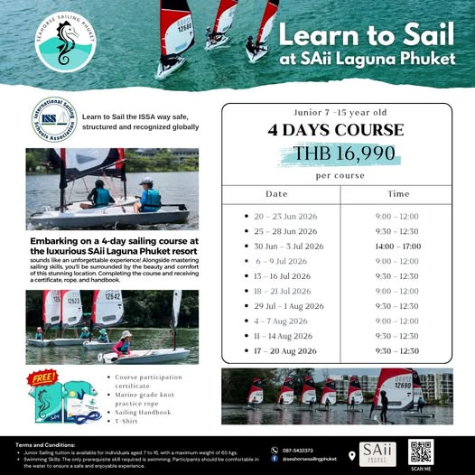 Seahorse Sailing Phuket Summer Sailing Courses 2026