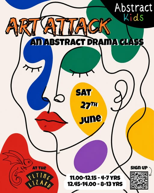 Abstract Kids Drama Art Attack : Drama Class at Flying Lizard