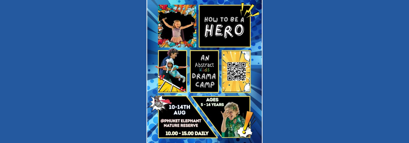 Abstract Kids Drama How to be a Hero Camp