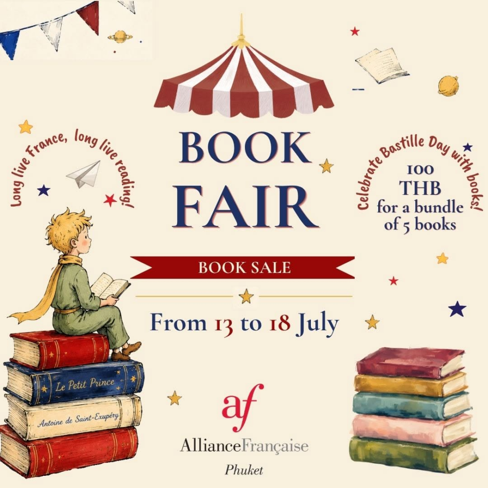 Alliance Française de Phuket Book Fair