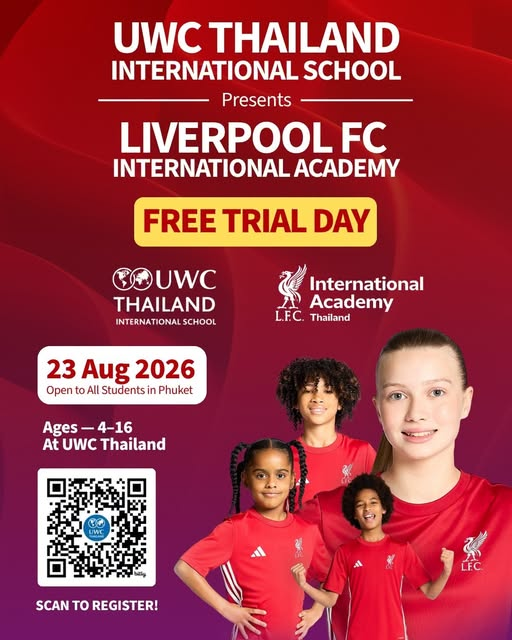 UWC Phuket FREE Football Trial Day with Liverpool FC