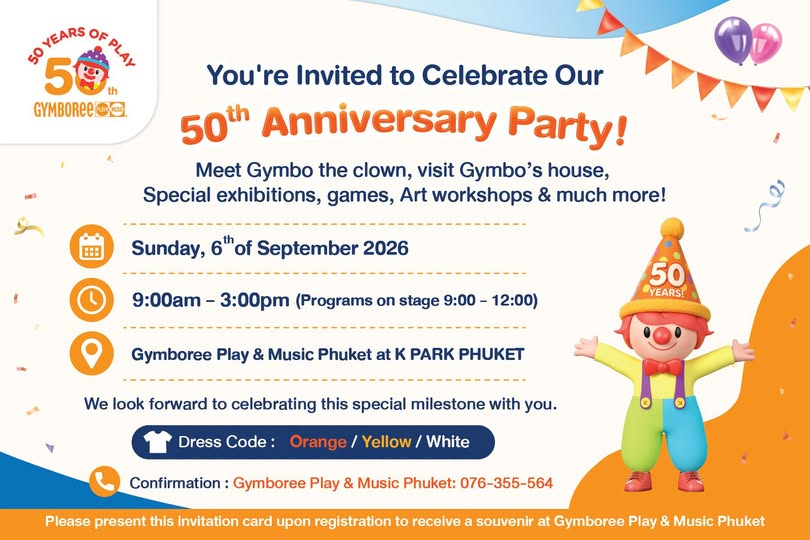 Gymboree Play & Music’s 50th Anniversary