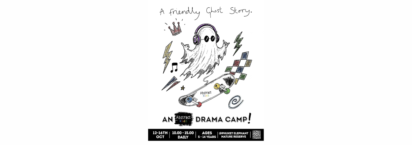 Abstract Kids Drama Halloween Camp