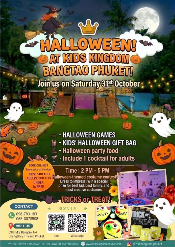 Kids Kingdom Phuket Halloween Party
